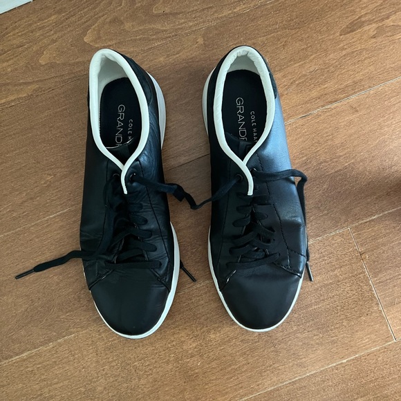 Cole Haan Women’s GrandPro Sneakers in Black - Picture 1 of 6